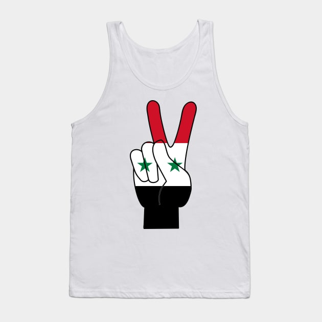 SYRIAN PEACE Tank Top by truthtopower